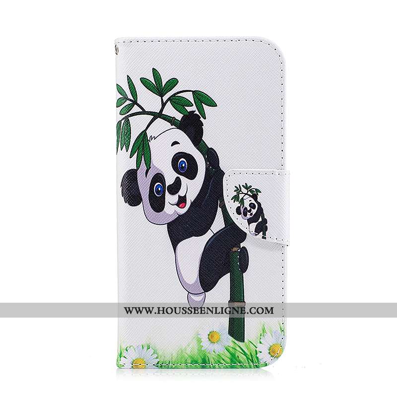Coque Samsung Galaxy S7 Edge Protection Cuir Housse Noir Étui Peinture Téléphone Portable
