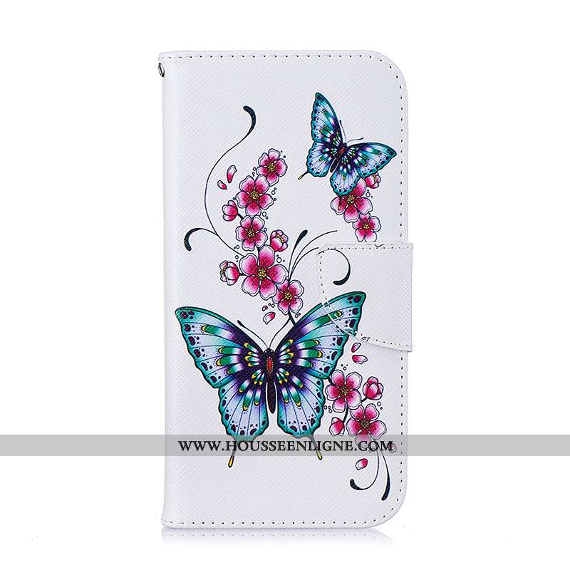 Coque Samsung Galaxy S7 Edge Protection Cuir Housse Noir Étui Peinture Téléphone Portable