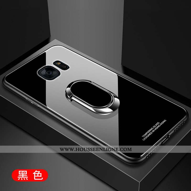 Coque Samsung Galaxy S7 Légère Protection Luxe Miroir Incassable Étui Ultra Rouge