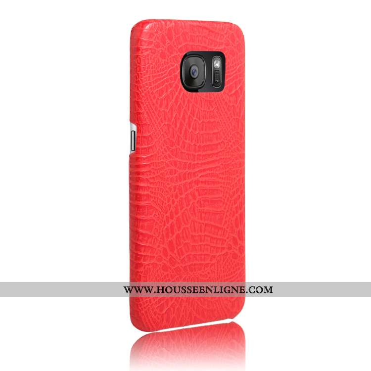Coque Samsung Galaxy S7 Protection Étoile Noir Téléphone Portable Difficile Étui