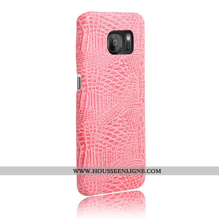 Coque Samsung Galaxy S7 Protection Étoile Noir Téléphone Portable Difficile Étui