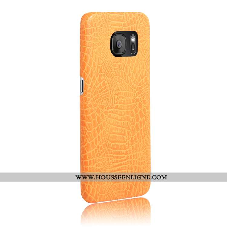 Coque Samsung Galaxy S7 Protection Étoile Noir Téléphone Portable Difficile Étui