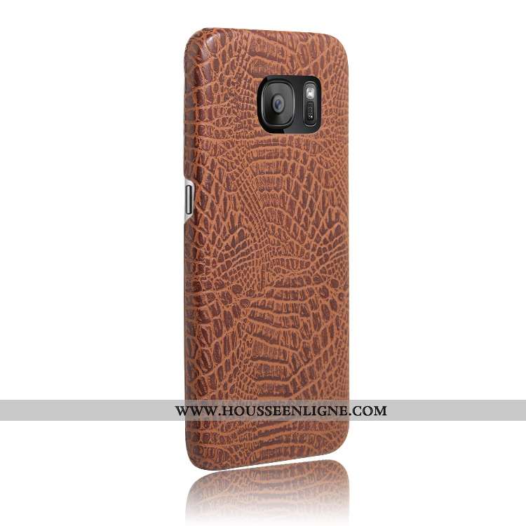 Coque Samsung Galaxy S7 Protection Étoile Noir Téléphone Portable Difficile Étui