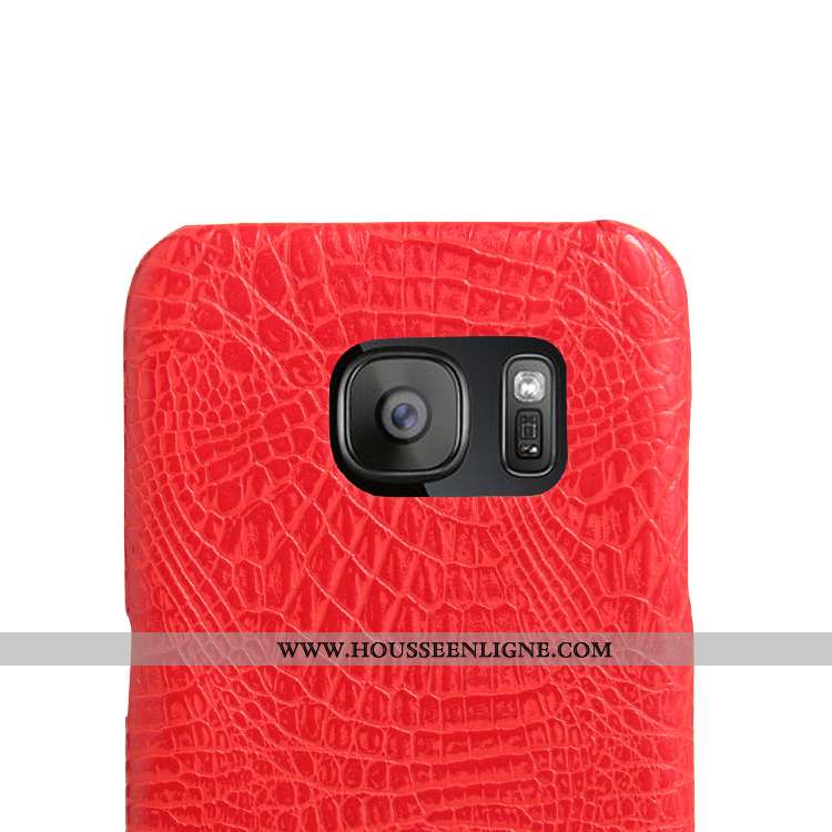 Coque Samsung Galaxy S7 Protection Étoile Noir Téléphone Portable Difficile Étui
