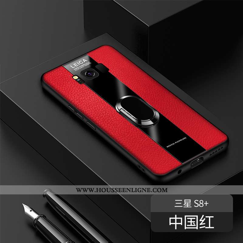 Coque Samsung Galaxy S8+ Fluide Doux Silicone Protection Tout Compris Rouge Personnalité Créatif