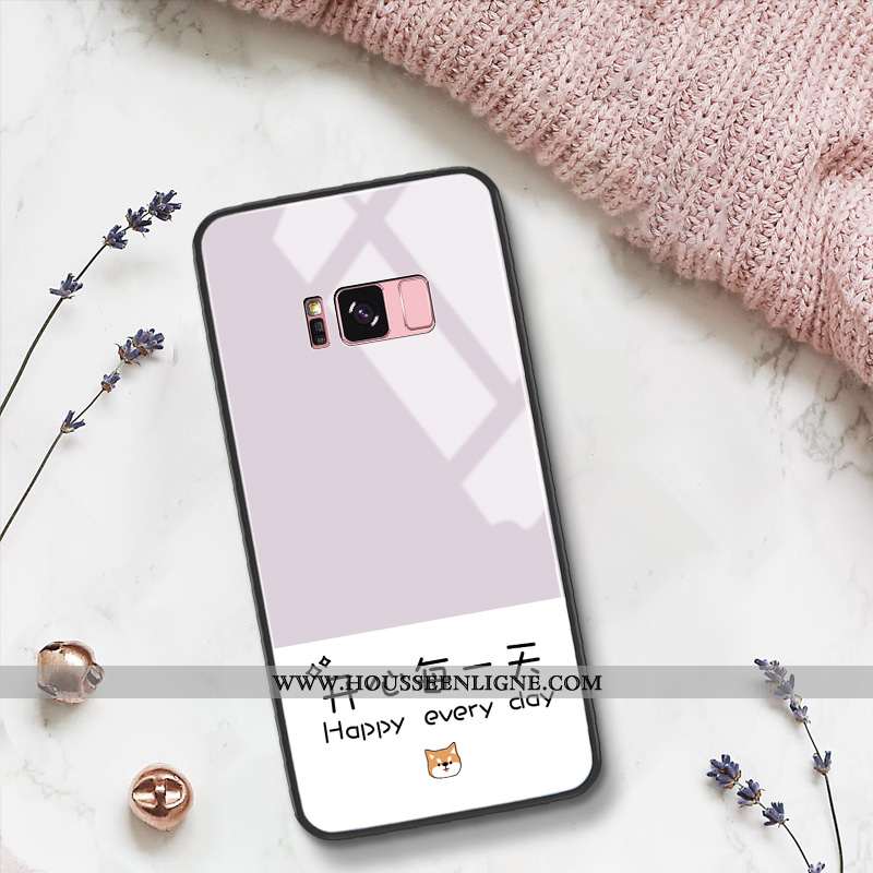 Coque Samsung Galaxy S8 Tendance Silicone Étoile Personnalité Difficile Protection Petit Verte