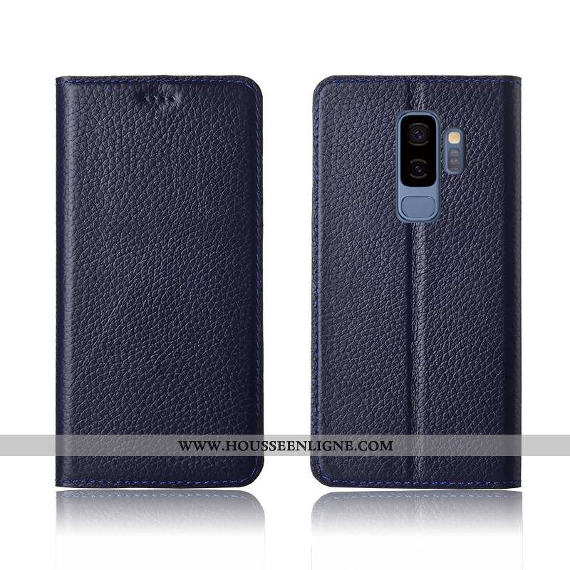 Coque Samsung Galaxy S9+ Fluide Doux Silicone Téléphone Portable Protection Clamshell Kaki Khaki