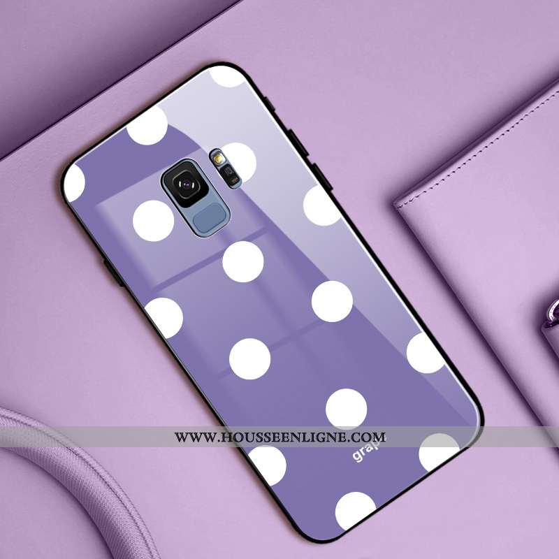 Coque Samsung Galaxy S9 Mode Protection Frais Silicone Clair Tout Compris Incassable Verte