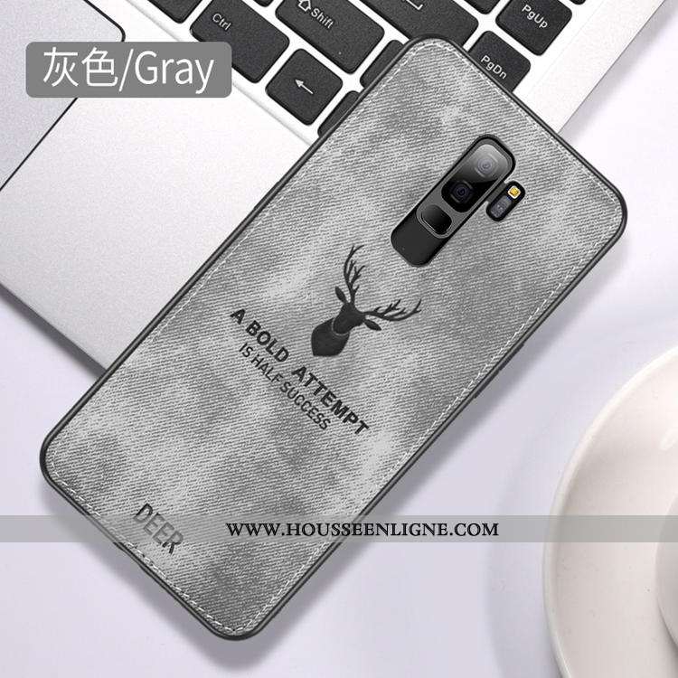 Coque Samsung Galaxy S9+ Ornements Suspendus Personnalité Business Simple Étoile Téléphone Portable 