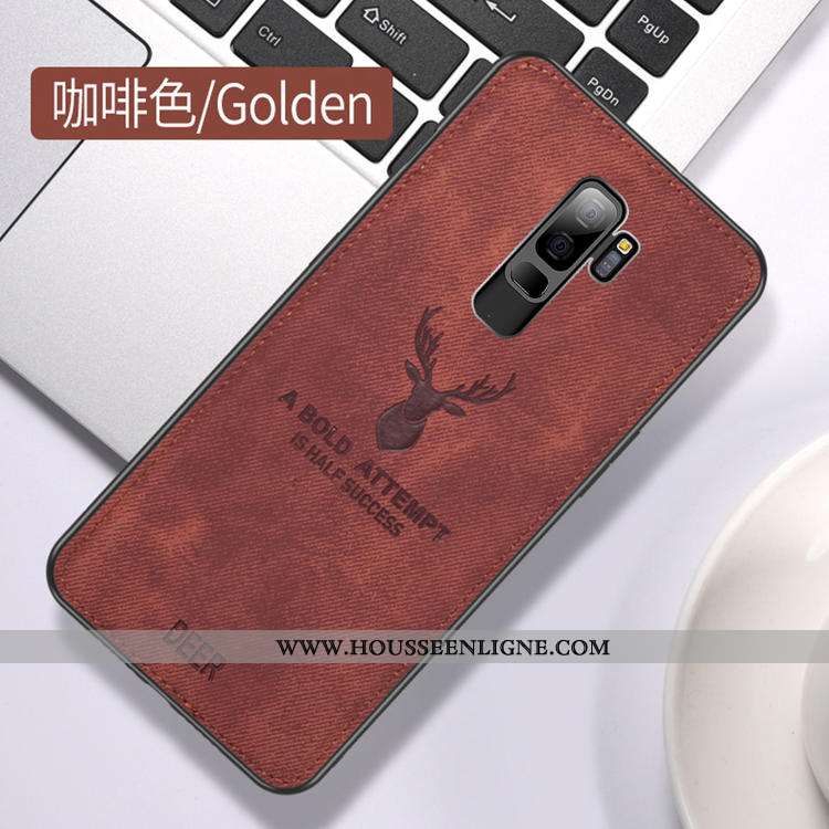 Coque Samsung Galaxy S9+ Ornements Suspendus Personnalité Business Simple Étoile Téléphone Portable 