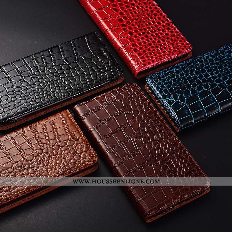 Coque Samsung Galaxy S9 Protection Cuir Véritable Nouveau Clamshell Téléphone Portable Étui Marron