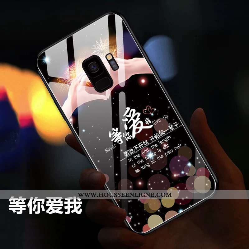 Coque Samsung Galaxy S9 Silicone Protection Étui Personnalité Légère Ultra Créatif Rouge