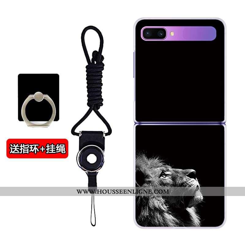 Coque Samsung Z Flip Transparent Dessin Animé Personnalisé Étoile Incassable Plier Téléphone Portabl