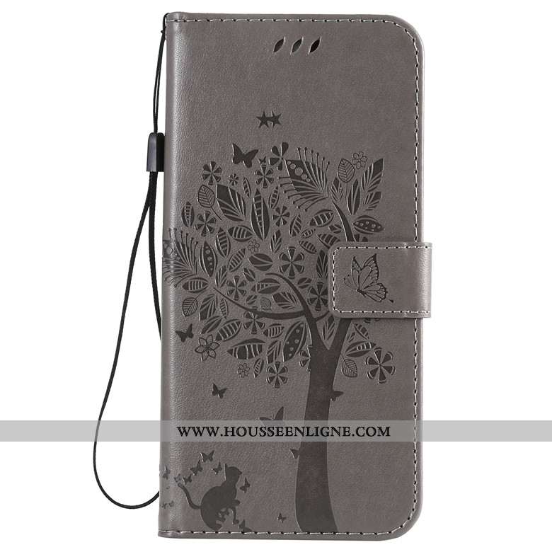 Coque Sony Xperia 1 Ii Fluide Doux Silicone Clamshell Incassable Protection Cuir Violet