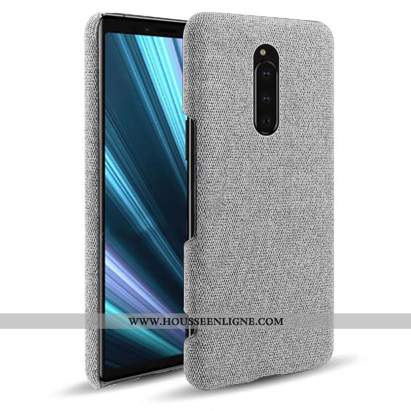 Coque Sony Xperia 1 Protection Légère Légères Étui Gris Téléphone Portable
