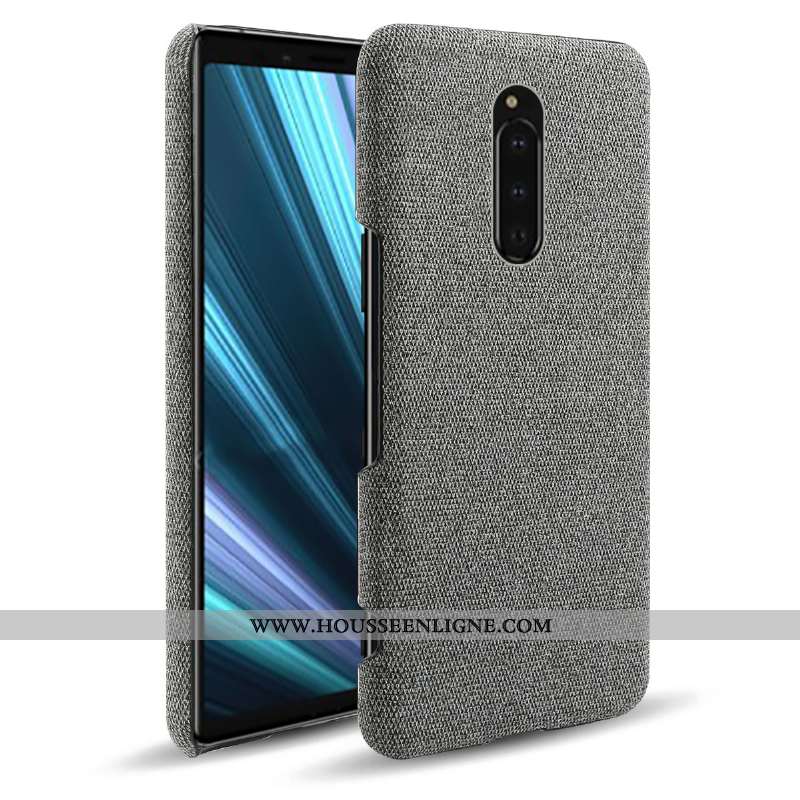 Coque Sony Xperia 1 Protection Légère Légères Étui Gris Téléphone Portable