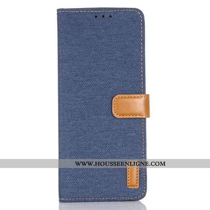 Coque Sony Xperia 10 Cuir Protection Étui Difficile Téléphone Portable Incassable Bleu