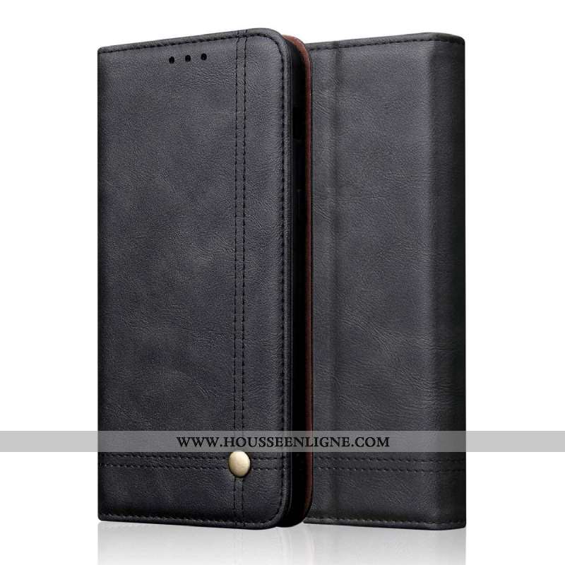 Coque Sony Xperia 10 Modèle Fleurie Protection Portefeuille Carte Cuir Téléphone Portable Marron