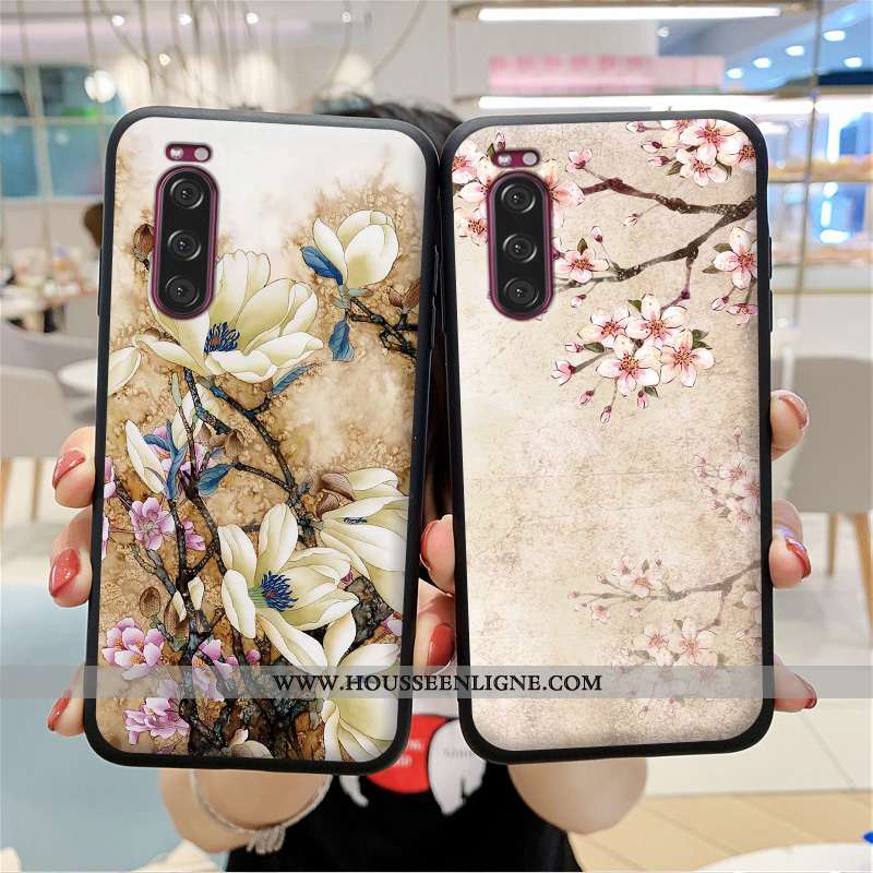 Coque Sony Xperia 5 Légère Protection Bleu Marin Tout Compris Étui Ultra Bleu Foncé