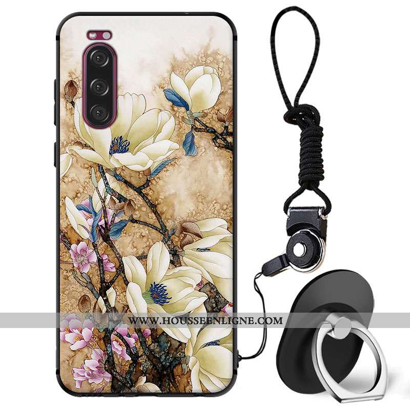 Coque Sony Xperia 5 Légère Protection Bleu Marin Tout Compris Étui Ultra Bleu Foncé