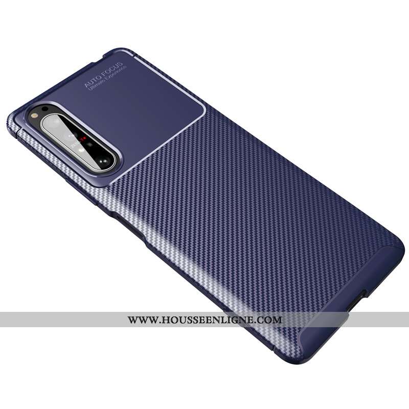 Coque Sony Xperia 5 Protection Délavé En Daim Noir Fluide Doux Incassable Fibre Modèle Fleurie