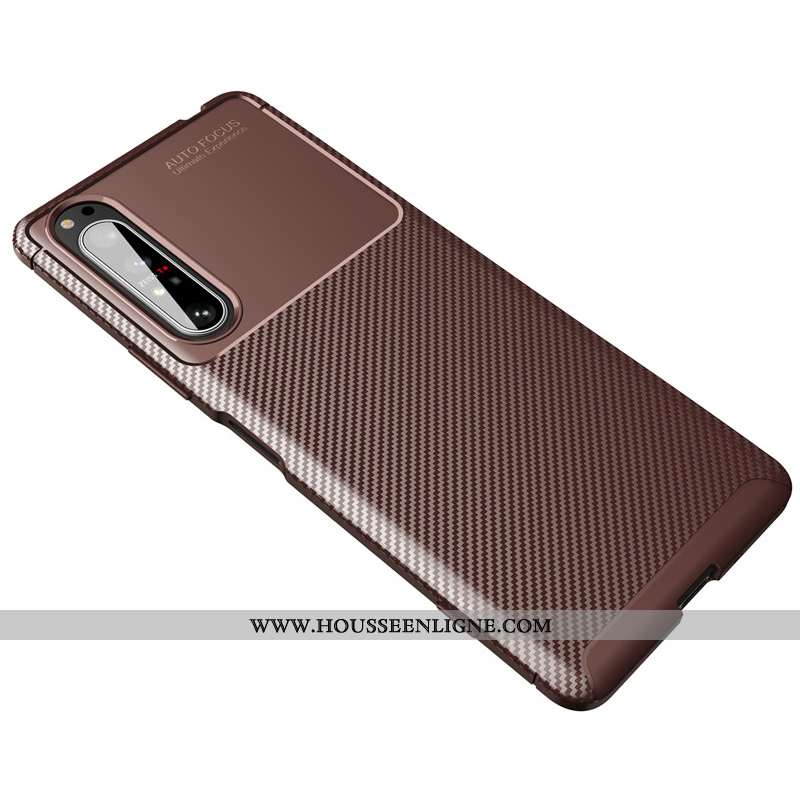 Coque Sony Xperia 5 Protection Délavé En Daim Noir Fluide Doux Incassable Fibre Modèle Fleurie