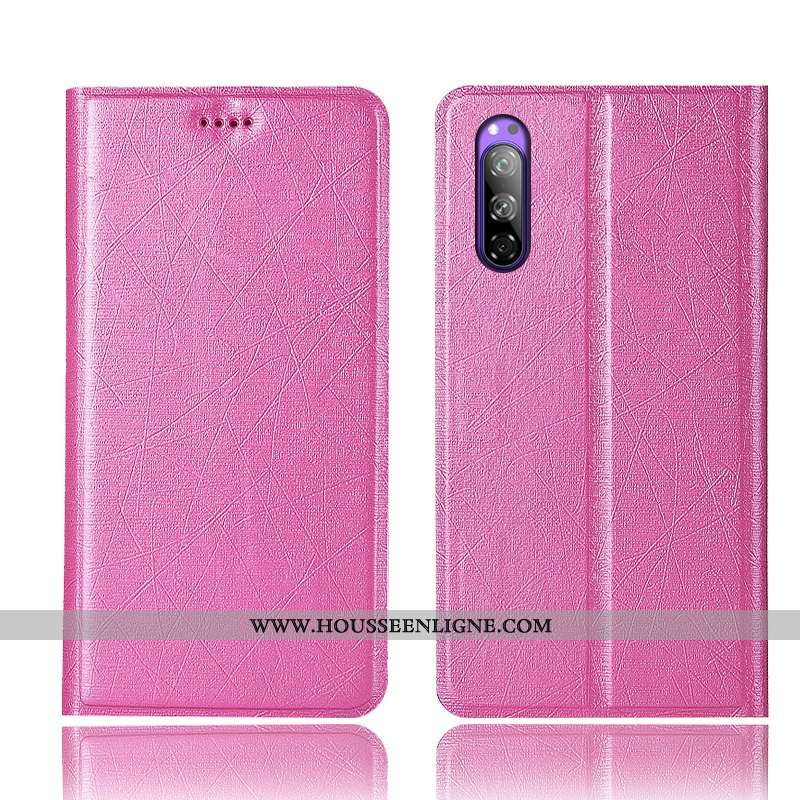 Coque Sony Xperia 5 Protection Housse Incassable Étui Soie Tout Compris Rose