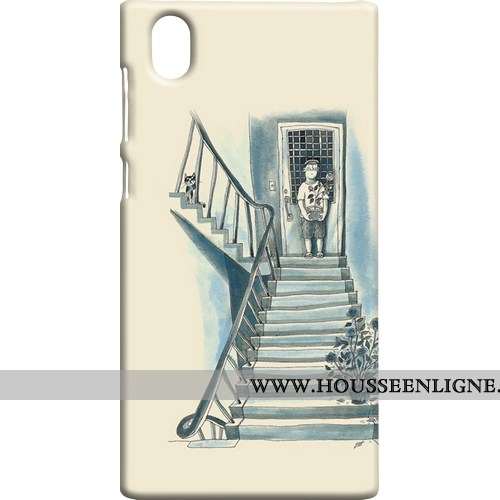 Coque Sony Xperia L1 Protection Délavé En Daim Rose Téléphone Portable Étui Difficile