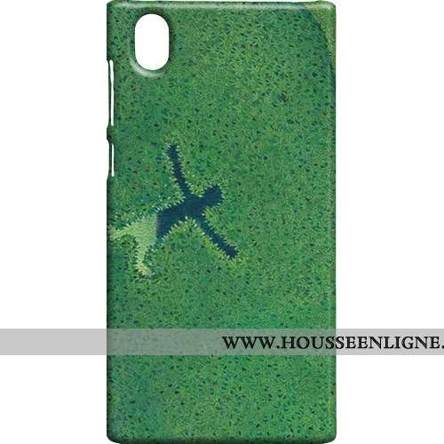 Coque Sony Xperia L1 Protection Délavé En Daim Rose Téléphone Portable Étui Difficile
