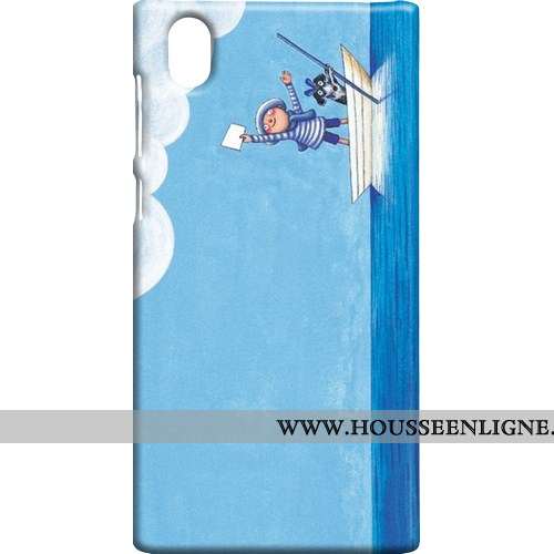 Coque Sony Xperia L1 Protection Délavé En Daim Rose Téléphone Portable Étui Difficile