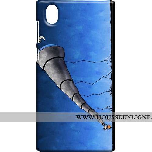 Coque Sony Xperia L1 Protection Délavé En Daim Rose Téléphone Portable Étui Difficile