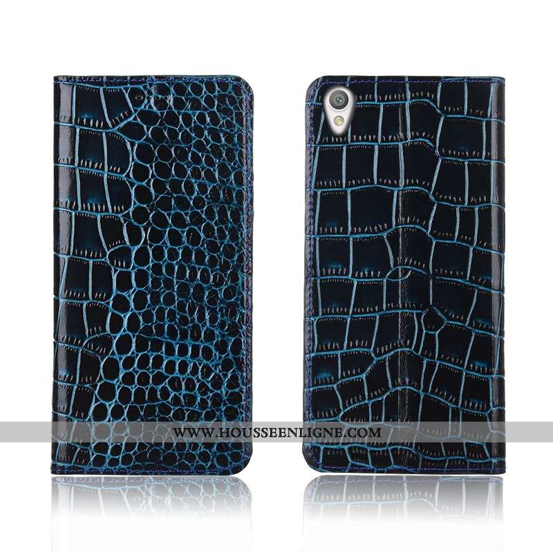 Coque Sony Xperia L1 Silicone Protection Bleu Clamshell Étui Tout Compris Fluide Doux
