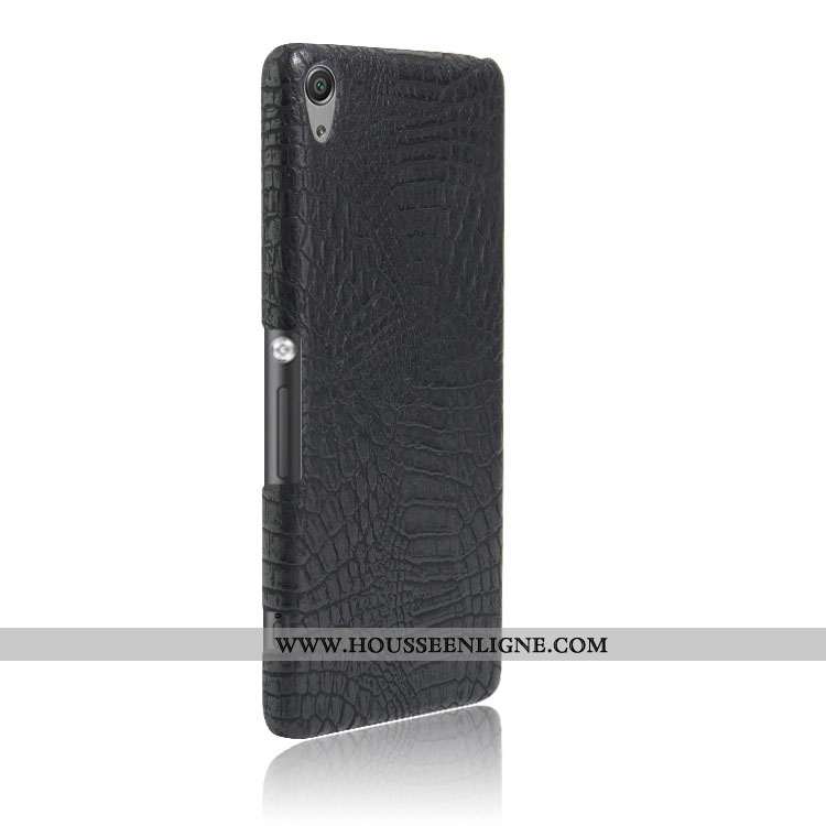 Coque Sony Xperia Xa Modèle Fleurie Protection Rouge Crocodile Difficile Étui