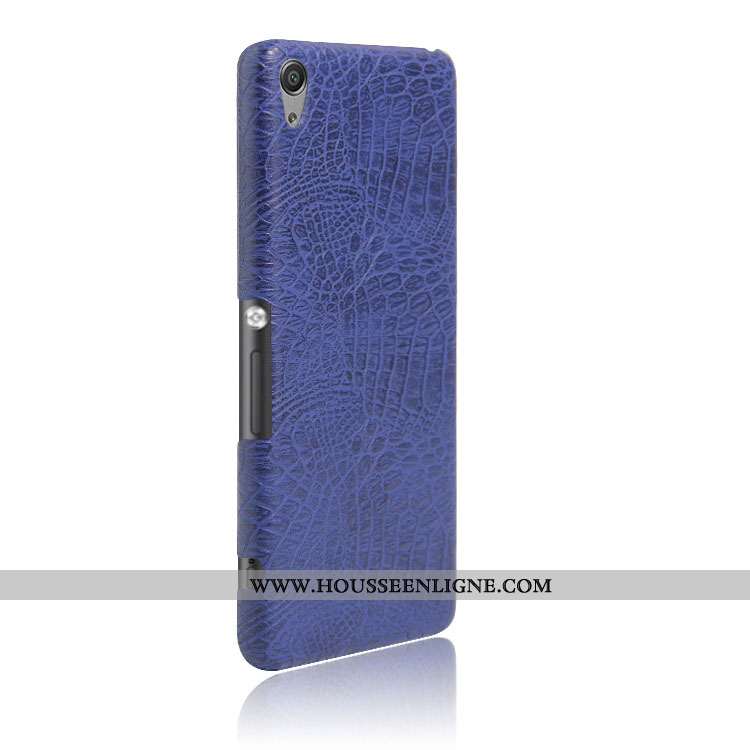 Coque Sony Xperia Xa Modèle Fleurie Protection Rouge Crocodile Difficile Étui