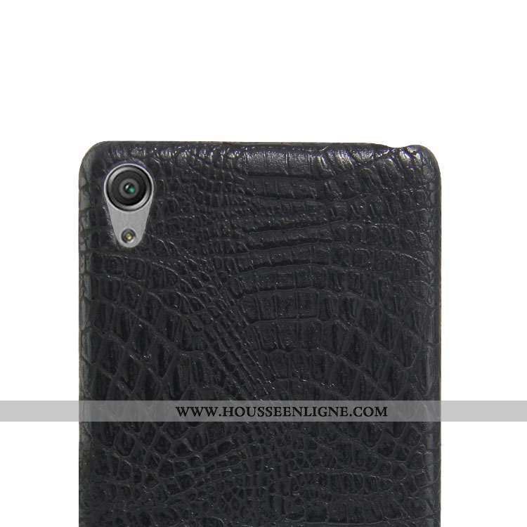 Coque Sony Xperia Xa Modèle Fleurie Protection Rouge Crocodile Difficile Étui