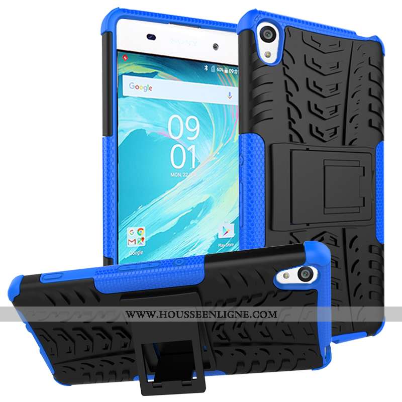 Coque Sony Xperia Xa Protection Cuir Rouge Étui Incassable Téléphone Portable
