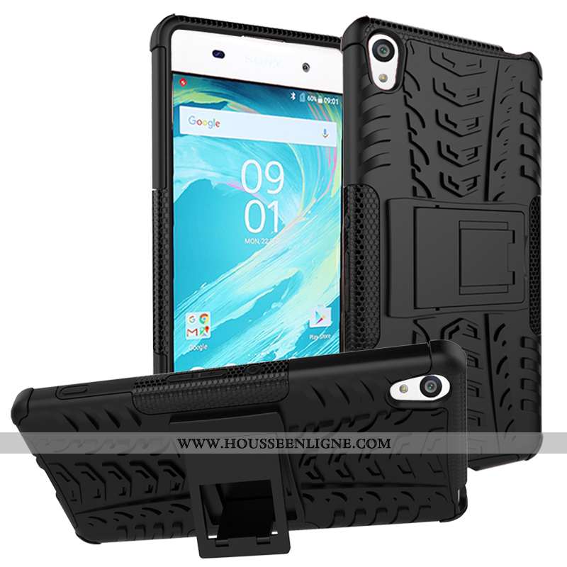 Coque Sony Xperia Xa Protection Cuir Rouge Étui Incassable Téléphone Portable