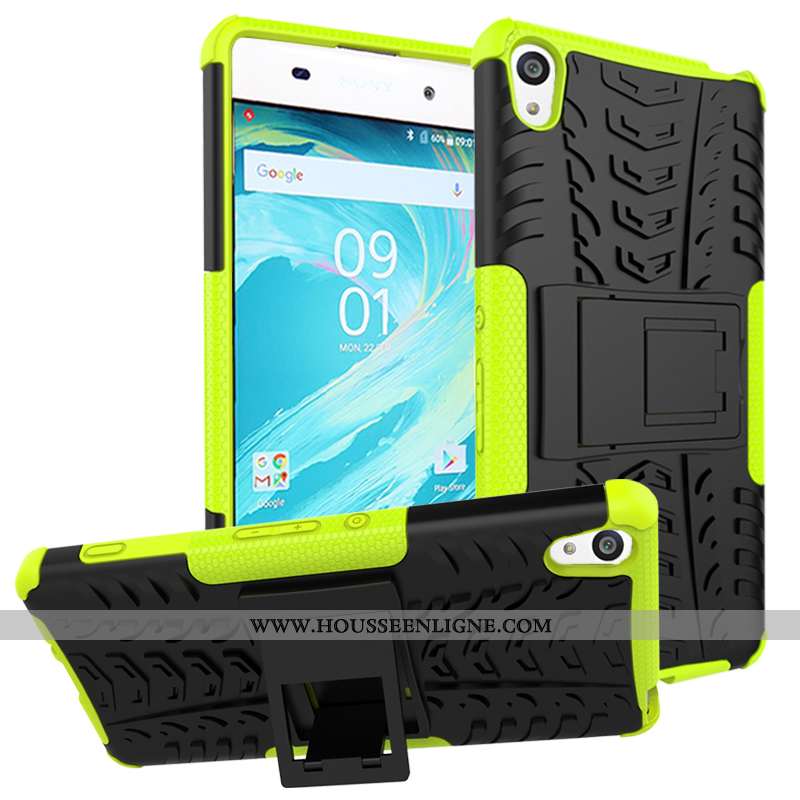 Coque Sony Xperia Xa Protection Cuir Rouge Étui Incassable Téléphone Portable