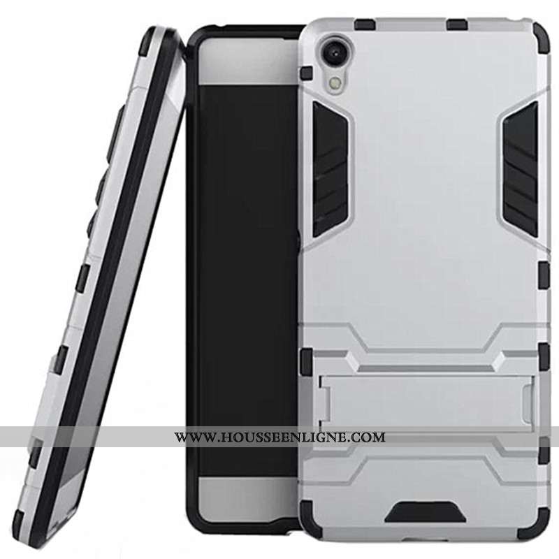 Coque Sony Xperia Xa Protection Gris Téléphone Portable Support Difficile Étui