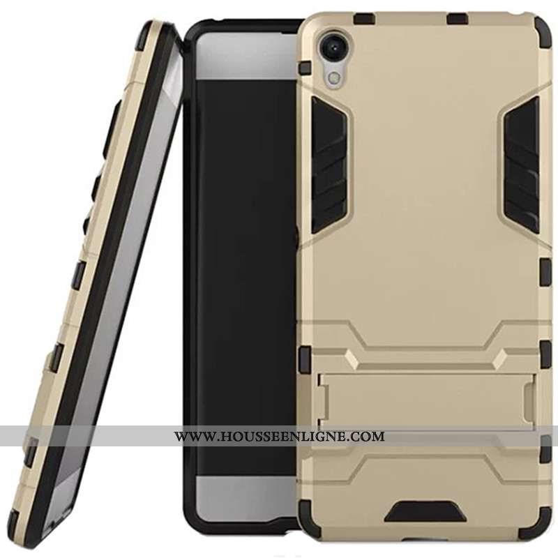 Coque Sony Xperia Xa Protection Gris Téléphone Portable Support Difficile Étui