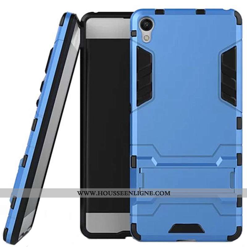 Coque Sony Xperia Xa Protection Gris Téléphone Portable Support Difficile Étui