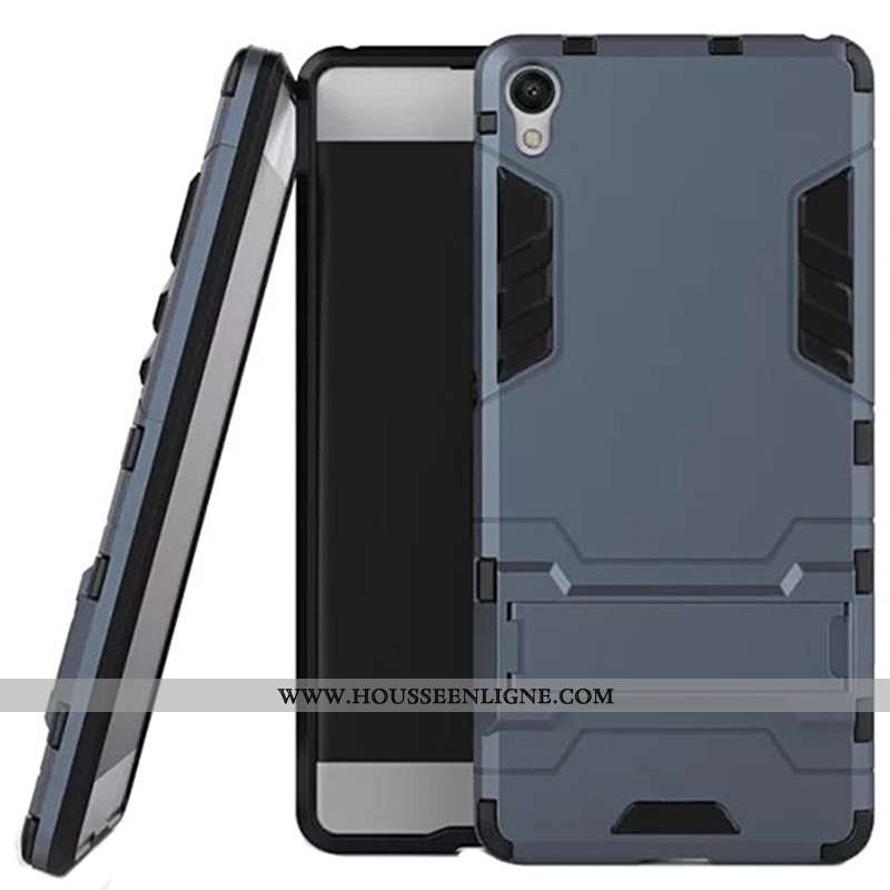 Coque Sony Xperia Xa Protection Gris Téléphone Portable Support Difficile Étui