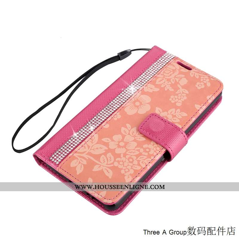 Coque Sony Xperia Xa Tendance Cuir Étui Incassable Protection Tout Compris Silicone Rose