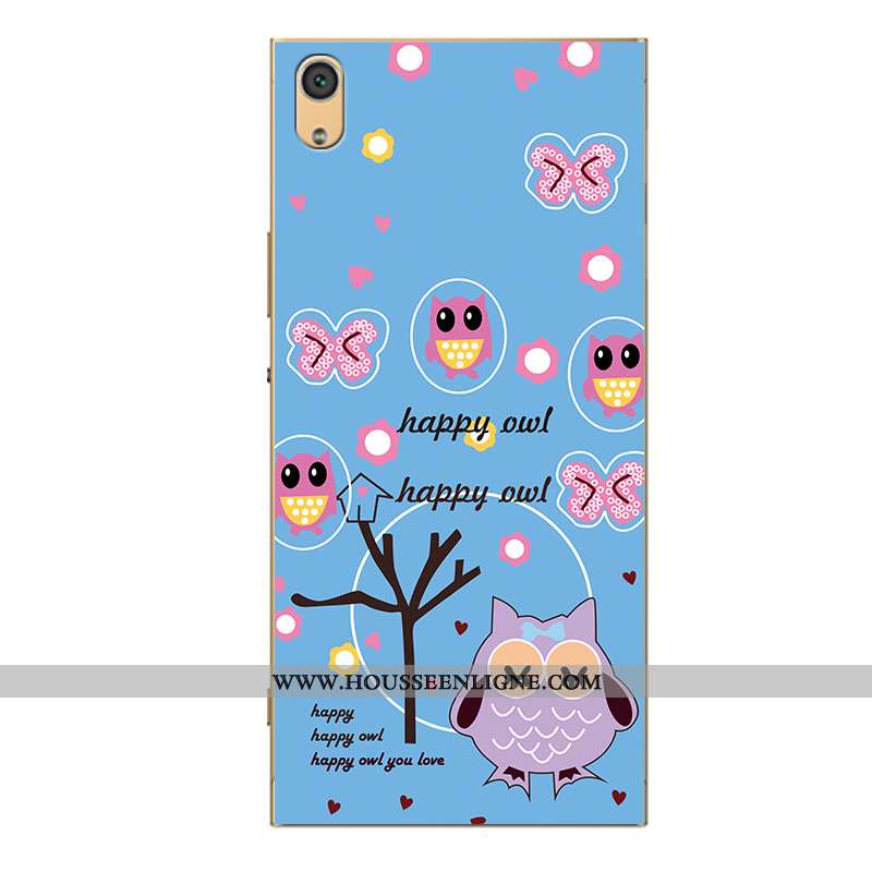Coque Sony Xperia Xa Ultra Personnalité Dessin Animé Protection Bleu Tout Compris Étui