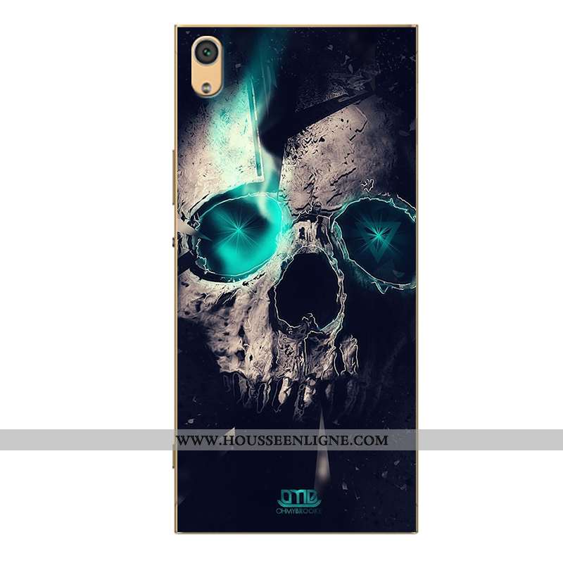 Coque Sony Xperia Xa Ultra Personnalité Dessin Animé Protection Bleu Tout Compris Étui