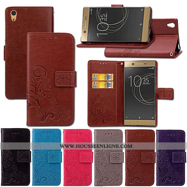 Coque Sony Xperia Xa Ultra Protection Téléphone Portable Clamshell Étui Bleu