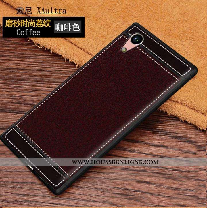Coque Sony Xperia Xa1 Ultra Personnalité Fluide Doux Tout Compris Rose Téléphone Portable Protection