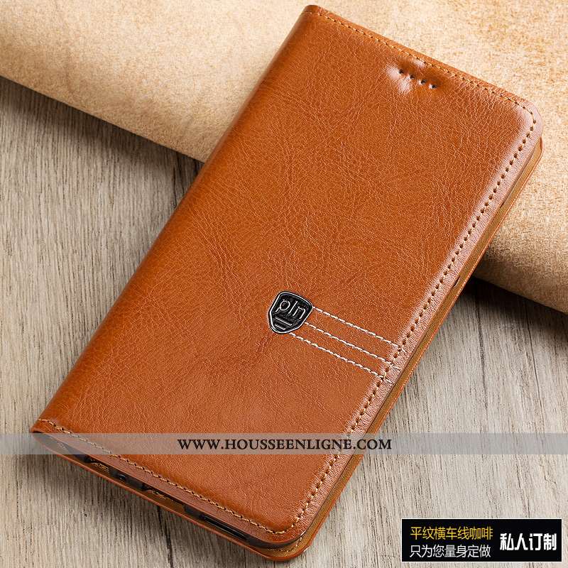 Coque Sony Xperia Xa1 Ultra Protection Cuir Véritable Étui Téléphone Portable Rouge Manuel Rose