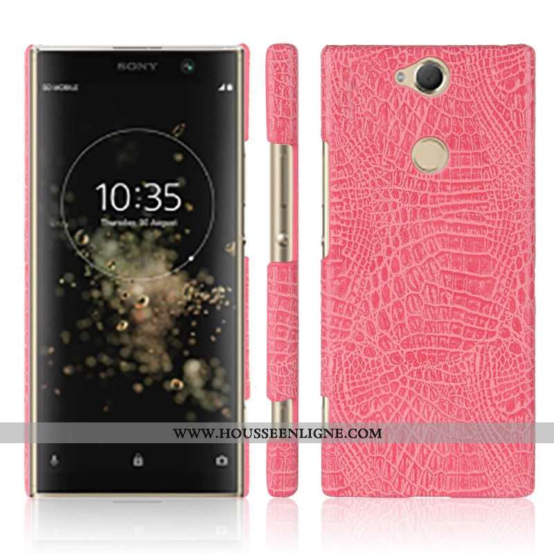 Coque Sony Xperia Xa2 Plus Protection Étui Téléphone Portable Bleu Marin Bleu Foncé