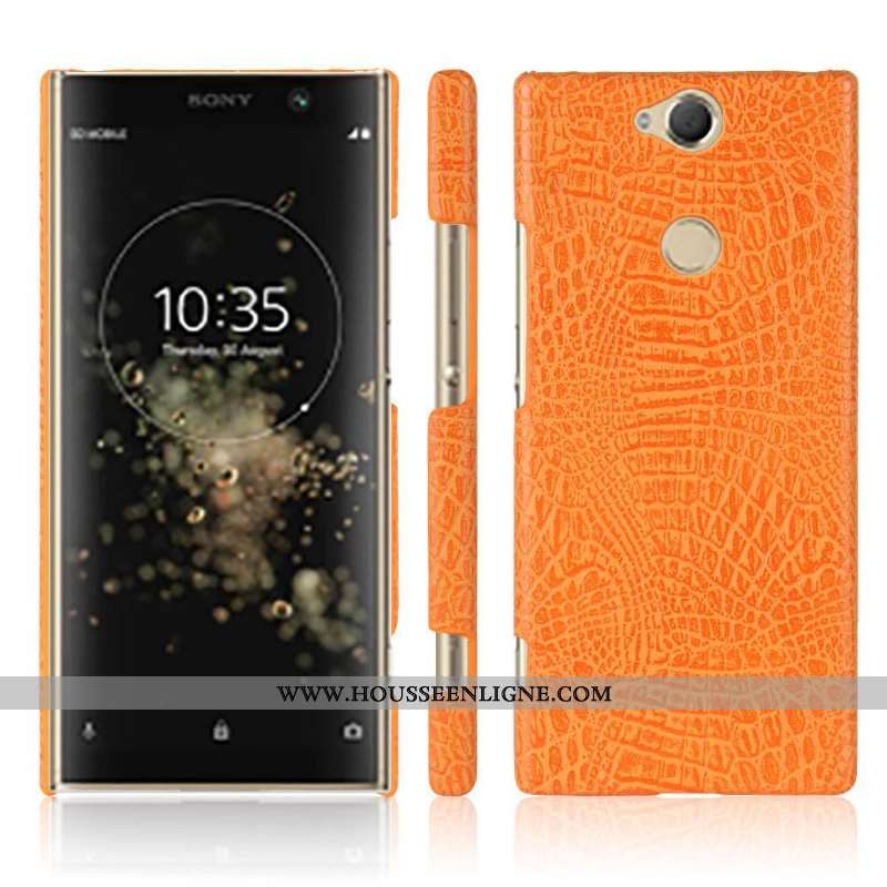 Coque Sony Xperia Xa2 Plus Protection Étui Téléphone Portable Bleu Marin Bleu Foncé